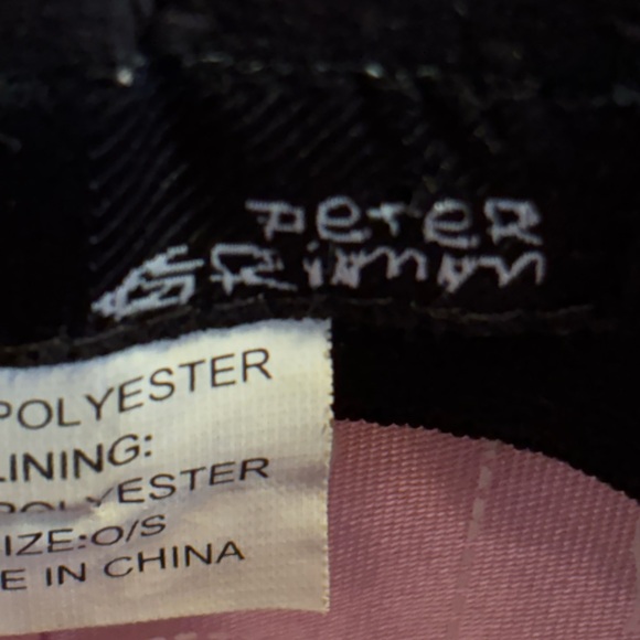 Peter Grimm Plaid Fedora Hat o/s Pink Lining - Picture 5 of 7